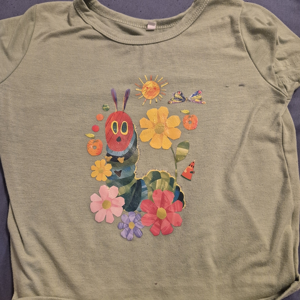 ⭐️⭐️5/$15 Hungry Caterpillar Book Graphic T-Shirt